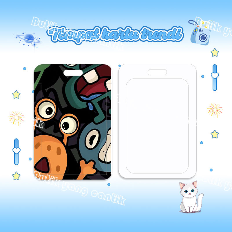 

ID Card Holder,Tempat Kartu Kartun Monster Kecil, Cocok untuk Kantor/Sekolah, Kartu Pelajar/Kartu Transportasi, Kartu Akses, KTP, Flazz, Kartu Kredit Elektronik dan Uang Elektronik.