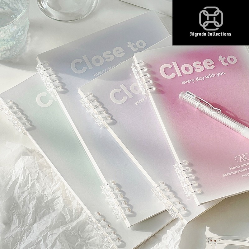 

Notebook Buku A5 B5 Buku Tulis Sekolah Lucu Binder 360 Derajat Notebook Aesthetic Korea Lose Leaf Binder Kuliah Buku Catatan