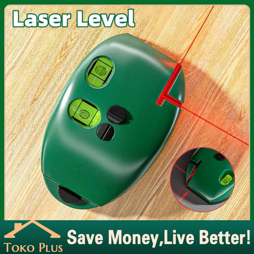 Laser Level Bangunan Laser Siku Sudut Leveling 90 Derajat Multifungsi Waterpass Laser Keramik Laser 