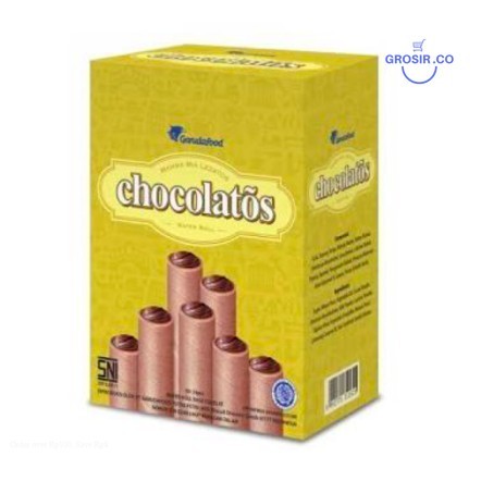 

Grosir Gery Chocolatos Wafer Roll 1 dus isi 24 pcs