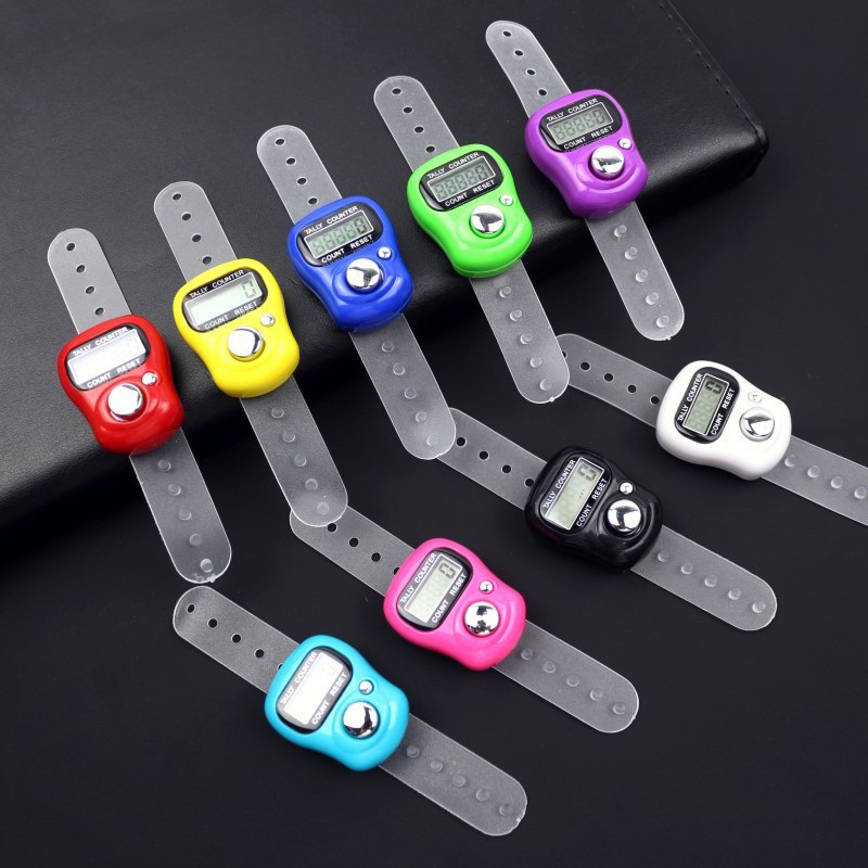 (wk acc) TASBIH DIGITAL MINI LED ELEKTRIK LED TASBIH ALAT HITUNG MANUAL FINGER / tasbih digital mini