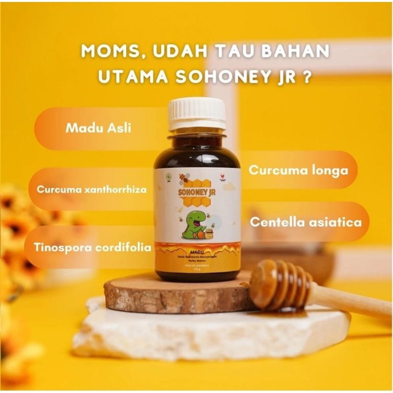 

Promo Live Sohoney Jr Madu Penambah Nafsu Makan Anak