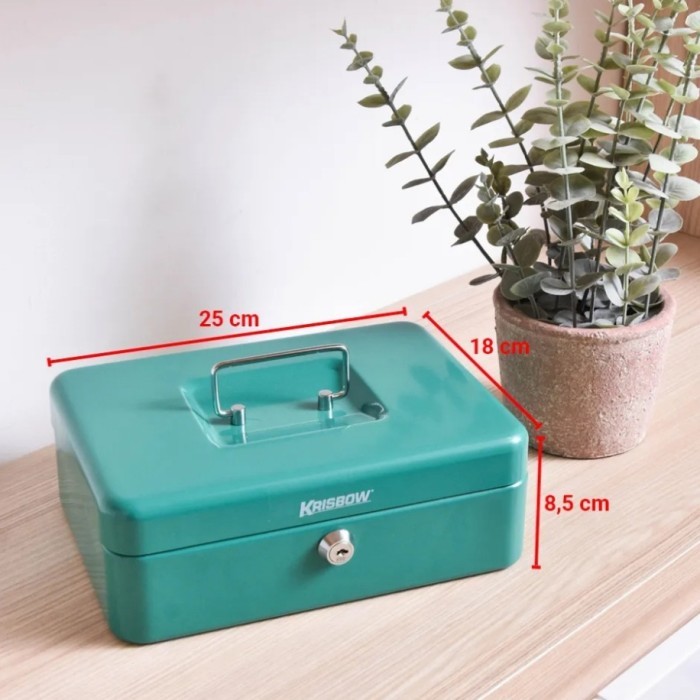 cashbox cash box krisbow brangkas brankas kasir KRISBOW 25CM