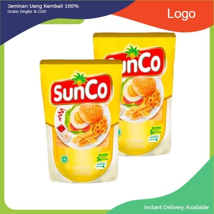 

LBJ KM Paket Bundling Sunco Minyak Goreng Pouch 2 L Isi 2