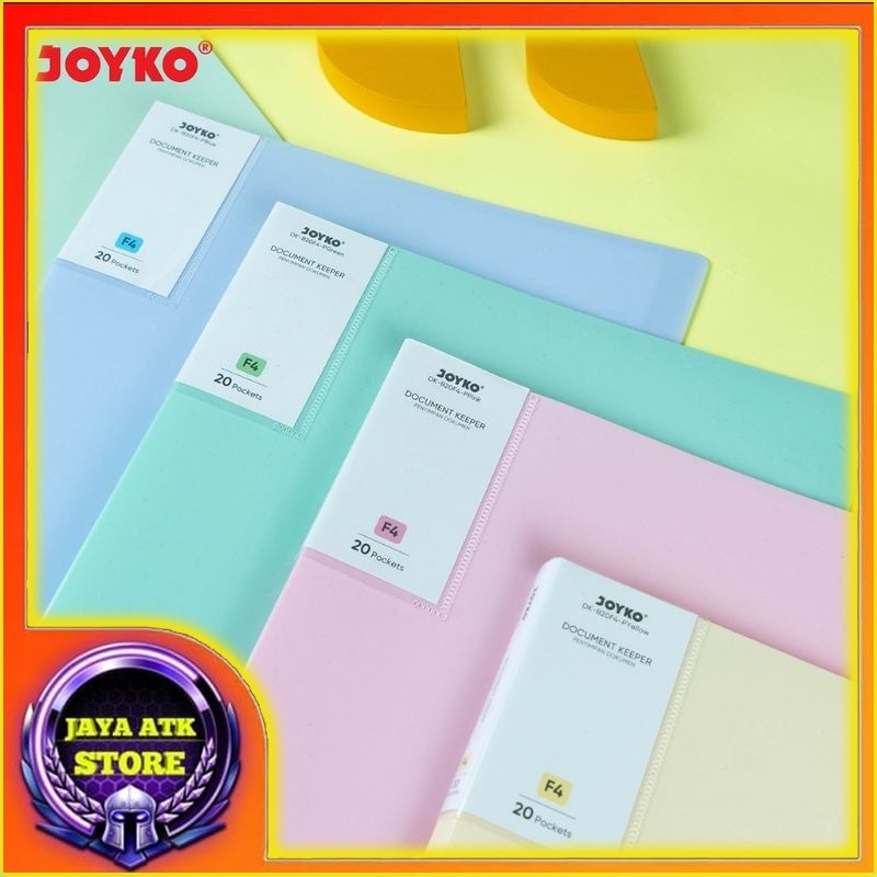 

Document Keeper Clear Holder Map File Dokumen Folder Warna Pastel Ukuran F4 dan A4 Isi 20/40/60 Lembar