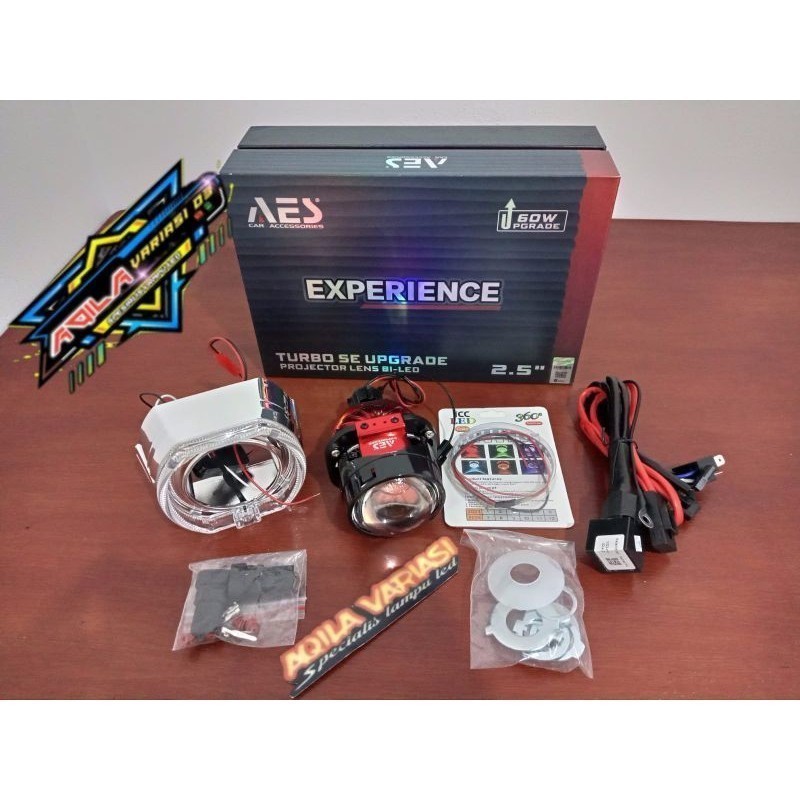 COMBO PAKET HEMAT PAKET COMBO PAKET HEMAT BILED AES TURBO SE UPGRADE EXPERIENCE 2.5 INCH NON LESER