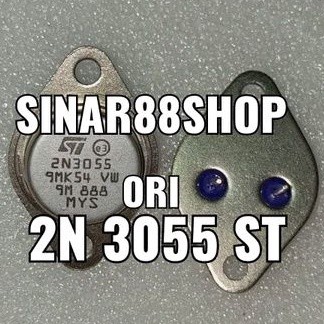 TR TRANSISTOR 2N3055 2N 3055 ST JENGKOL ORI ASLI NPN MYS