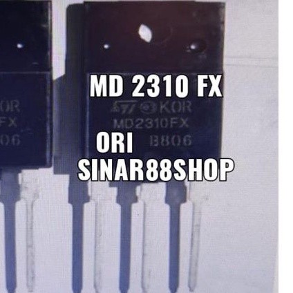 TR TRANSISTOR MD2310FX MD 2310FX 2310 ORIGINAL ASLI