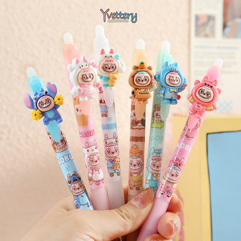 

COD Pena Dorong Kartun Jepang Pena Netral 3D Biru yang Dapat Dihapus-yy