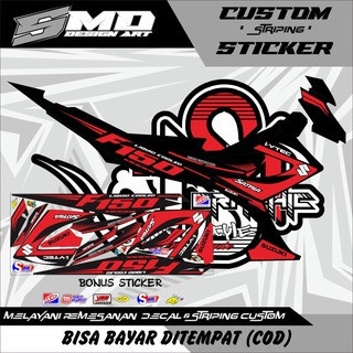 STRIPING VARIASI MOTOR SATRIA FU FACELIFT F150