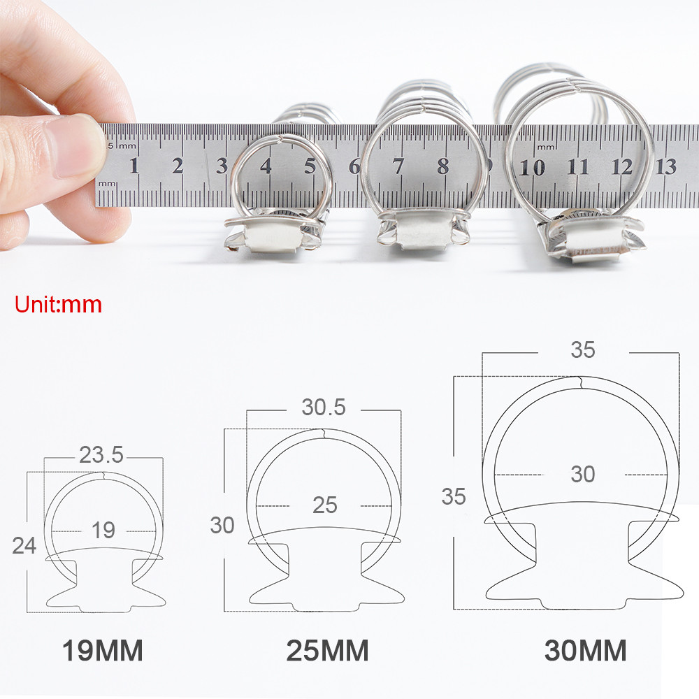 

Metal Spiral Rings Binder Clip With 2 Pairs of Screw For Diary Notebook Planner Personal Binder Clip File Folder