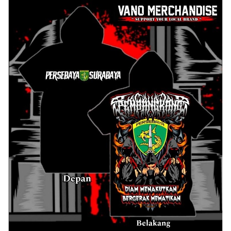 Kaos Hoodie Ts Hoodie Persebaya Surabaya Pembangkang Break Rures Store