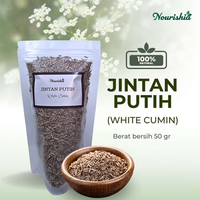 

Jintan Putih 50gr / jinten putih white cumin 50gr