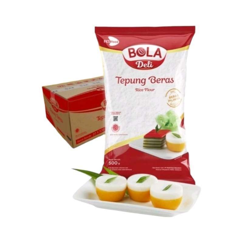 

Bola Deli Tepung Beras 1 Karton (500gr x 20)