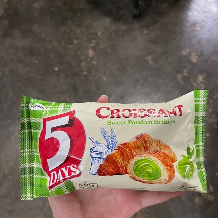 

New Item 5DAYS PANDAN SRIKAYA 60G