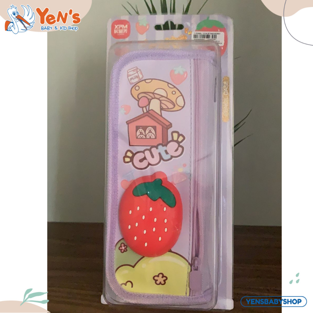 

Kotak pensil STRAWBERRY anak perempuan 3D