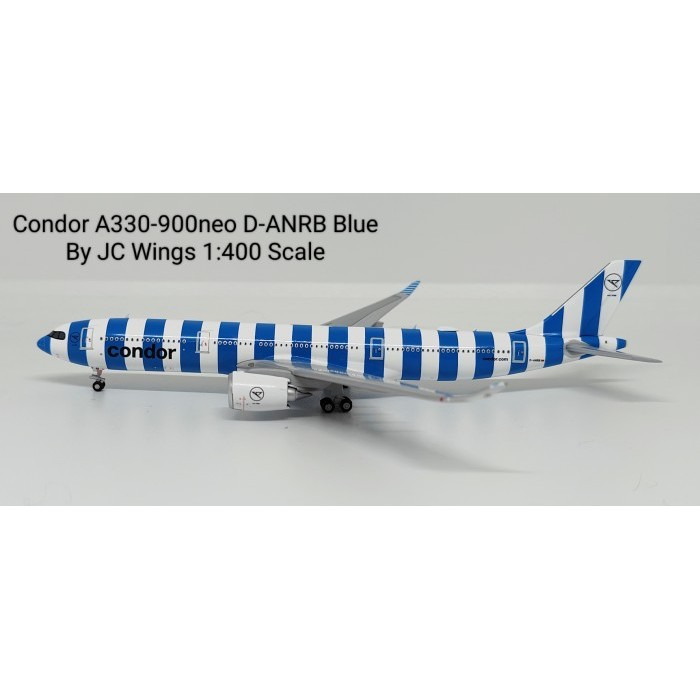 Pesawat Terbang Condor A330-900neo D-ANRB Blue  JC Wings Skala 1/400 Diecast