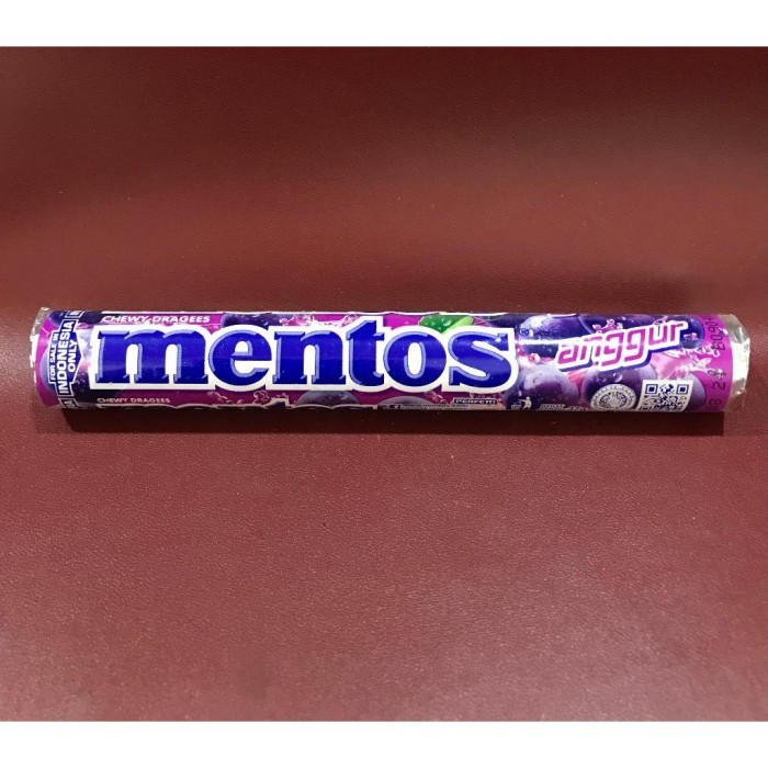 

MENTOS GRAPE 37G PER BUNGKUS