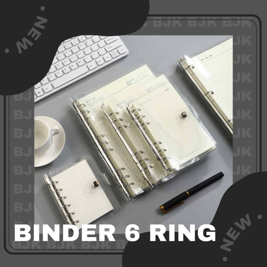 

Binder Transparan 6 Rings - Binder Transparan 6 Ring [BUJOYUK]
