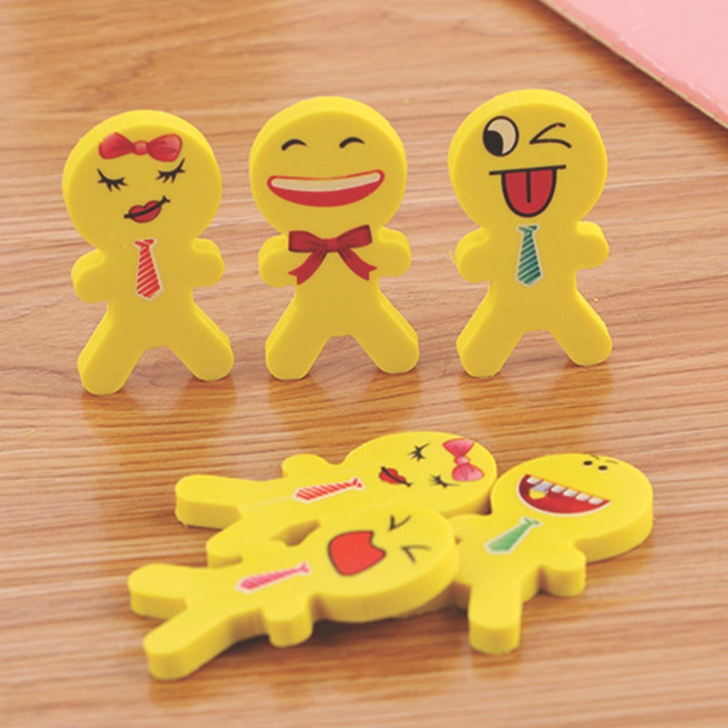 

Penghapus Pensil Karakter I Love Smile Set 2pcs 815