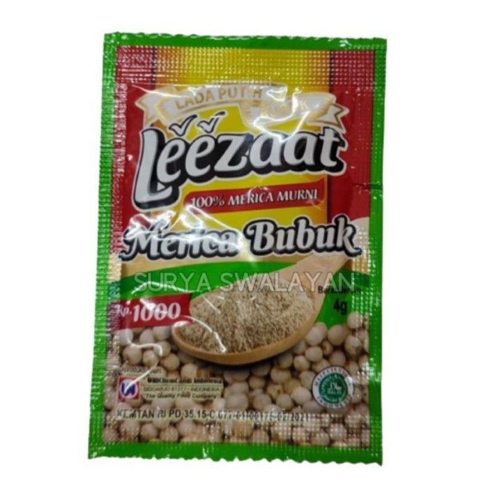 

NEW ITEM LEEZAAT MERICA BUBUK 4G BAHAN MASAK