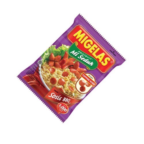 

NEW ITEM NOODLE MIGELAS RASA SOSIS BBQ SACHET 28G