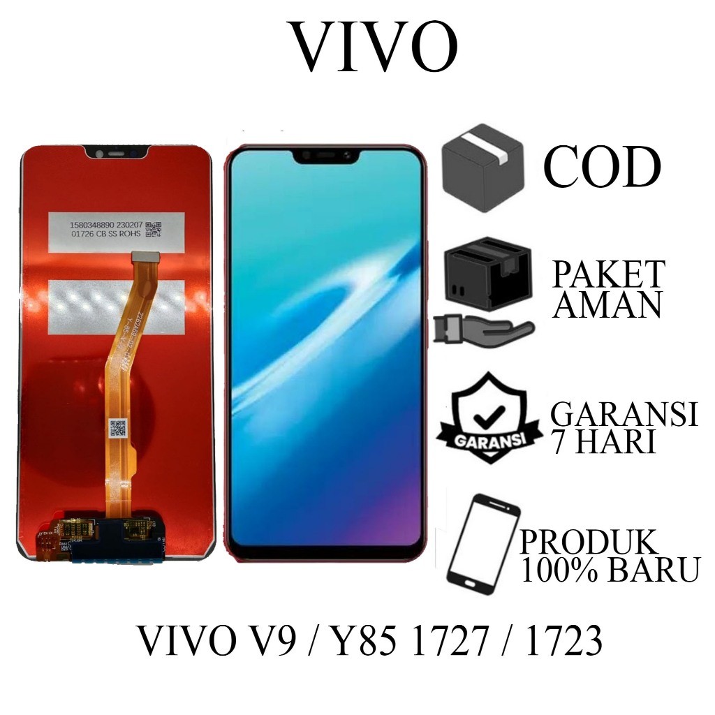 ORIGINAL LCD TOUCHSCREEN VIVO V9 / VIVO Y85 1727 / 1723 ORI