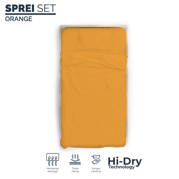 Sprei polos ukuran 120x200 tinggi 20 kasur nomor 3 aestetic korean style