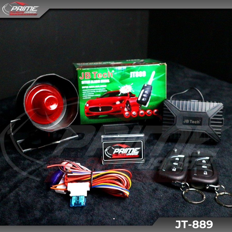 Alarm Mobil JBTECH JB889 - Alarm Kunci Lipat - Alarm Mobil Tuk Tuk