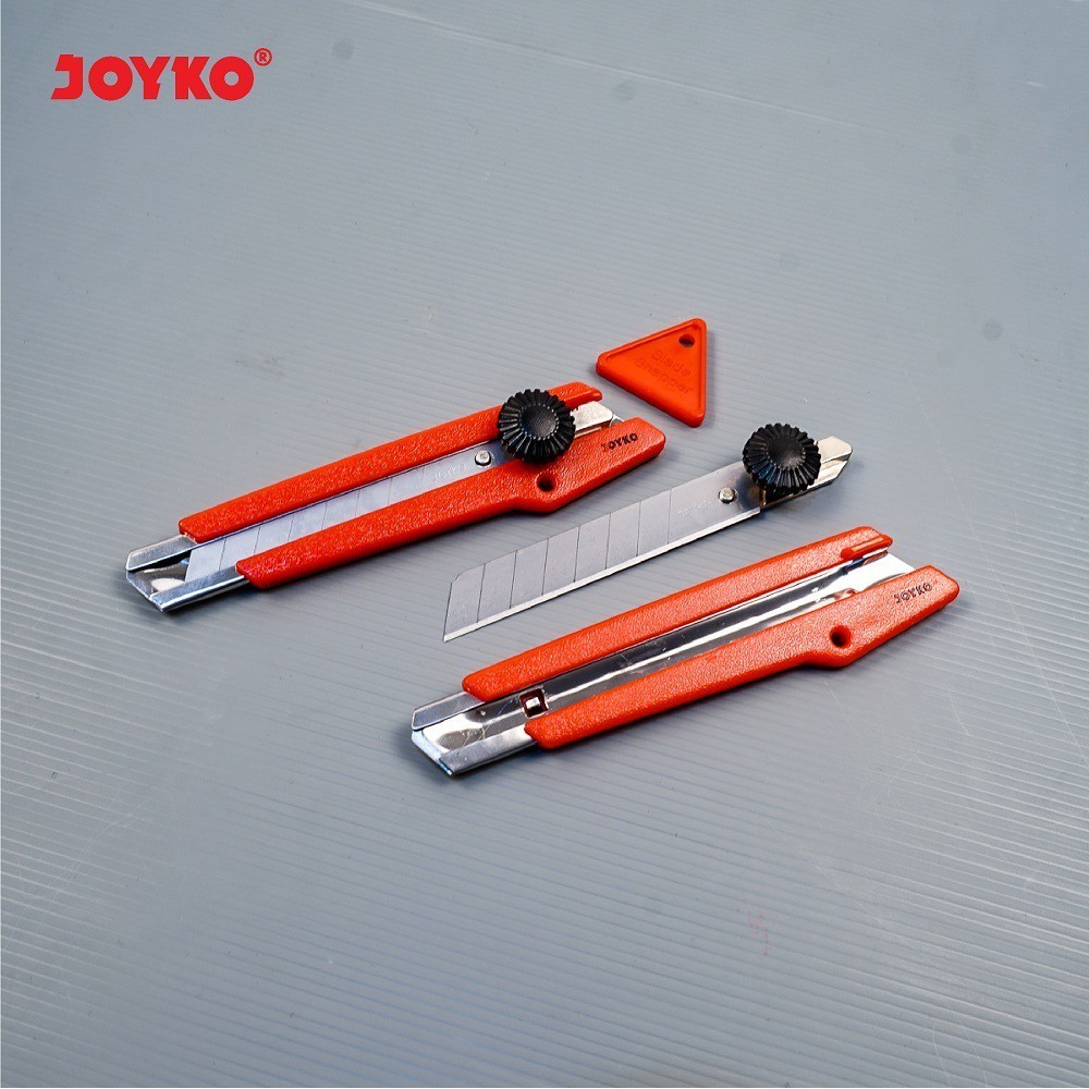 

[1 Set] Cutter Besar JOYKO L-500 (BONUS 1 Tube PISAU CUTTER REFILL)