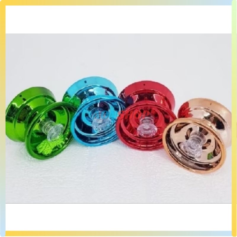 [AS] Mainan Anak Yoyo Besi Chrome 3 Bearing Kekinian