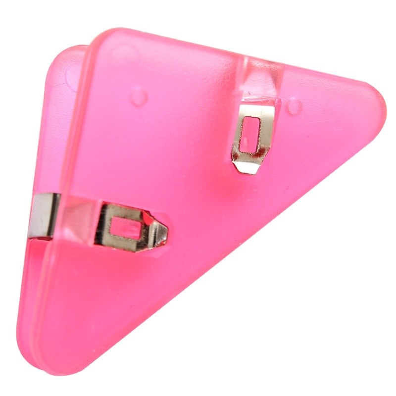 

Penjepit Kertas Akrilik Penjepit Sudut Kertas Segitiga Acrylic Corner Clamp 890
