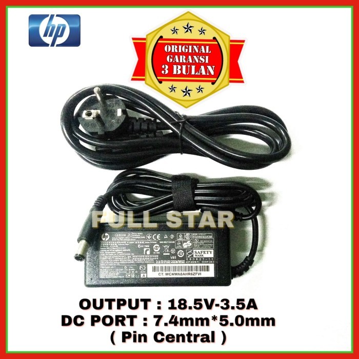 Adaptor Charger Original Laptop HP Compaq CQ430 CQ431 420 430 431 435