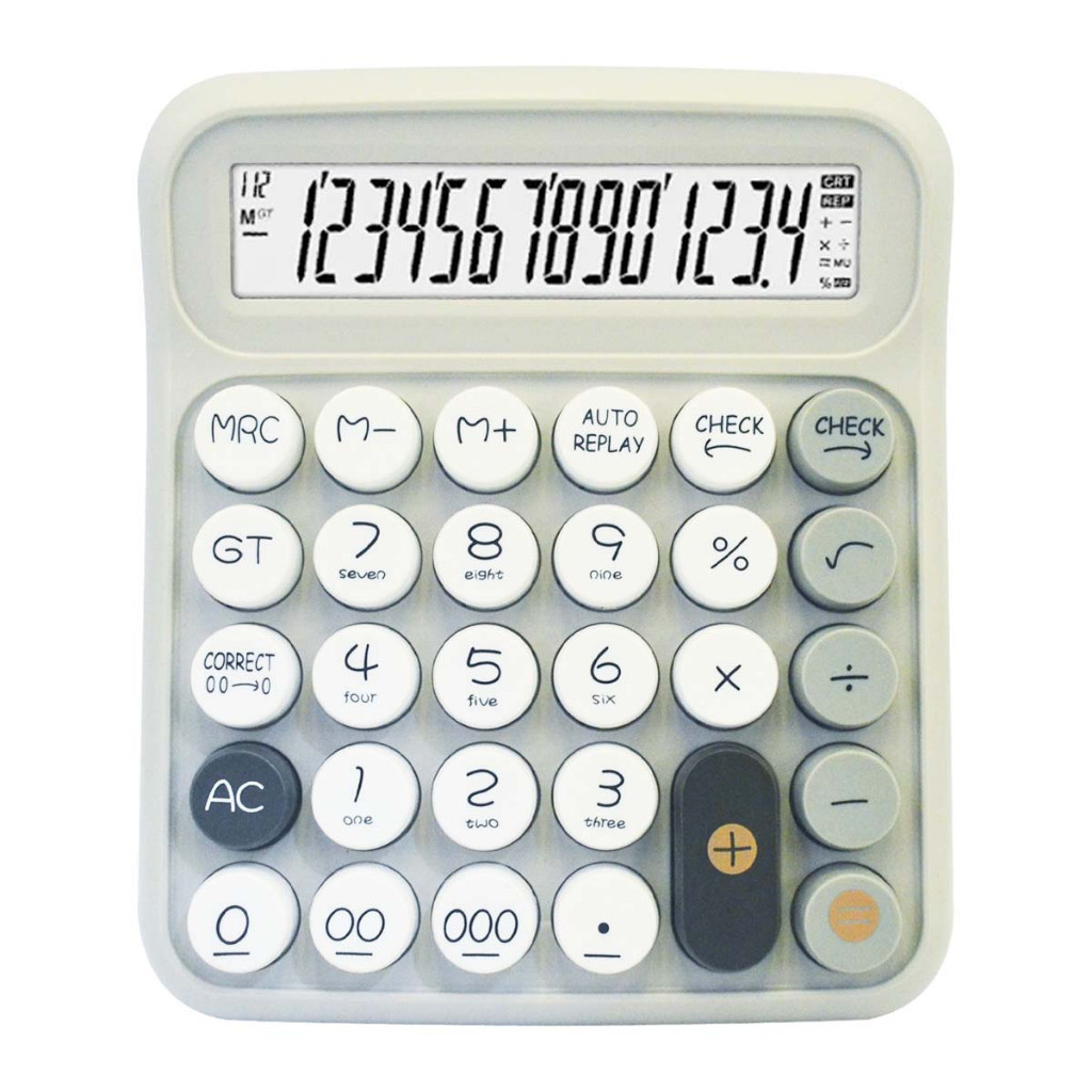 

Kalkulator KOREA Kalkulator 14 Digit Calculator CITIZEIV CT-013 Step & Check