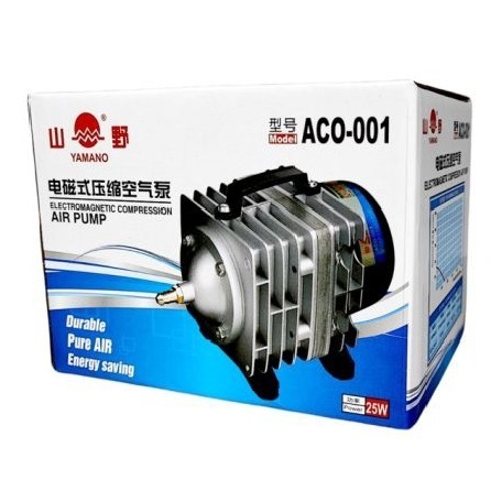 Pompa udara aerator hi blow air pump aquarium kolam Yamano ACO 001 003 004 006 008 - ACO 001