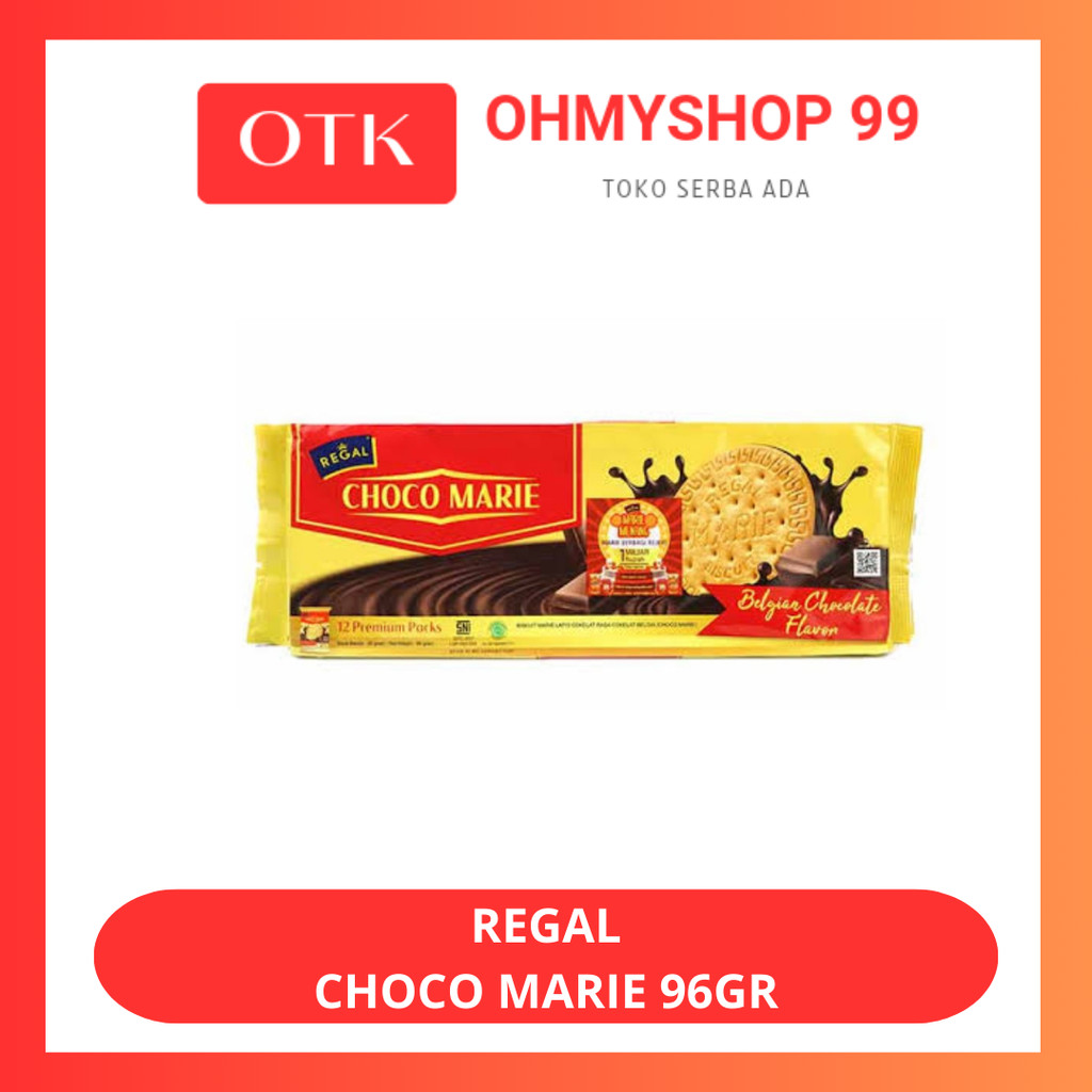 

REGAL Biskuit Choco Marie Belgian Choco 96gr