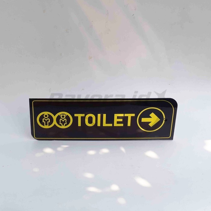 

Akrilik Penunjuk Arah Toilet