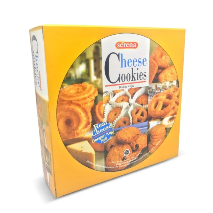 

Serena cheese cookies 454gr kaleng/tin