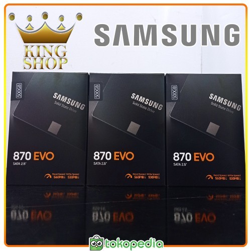SAMSUNG SSD 870 EVO 500GB / 2.5" SATA / 870 EVO SSD