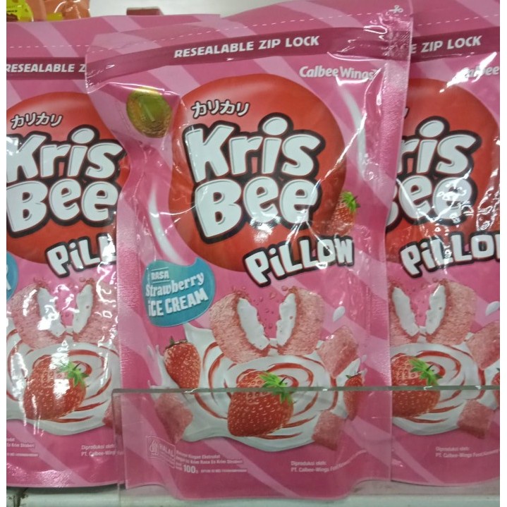 

Kriss Bee Pillow 100gram Strowberry Ice Cream