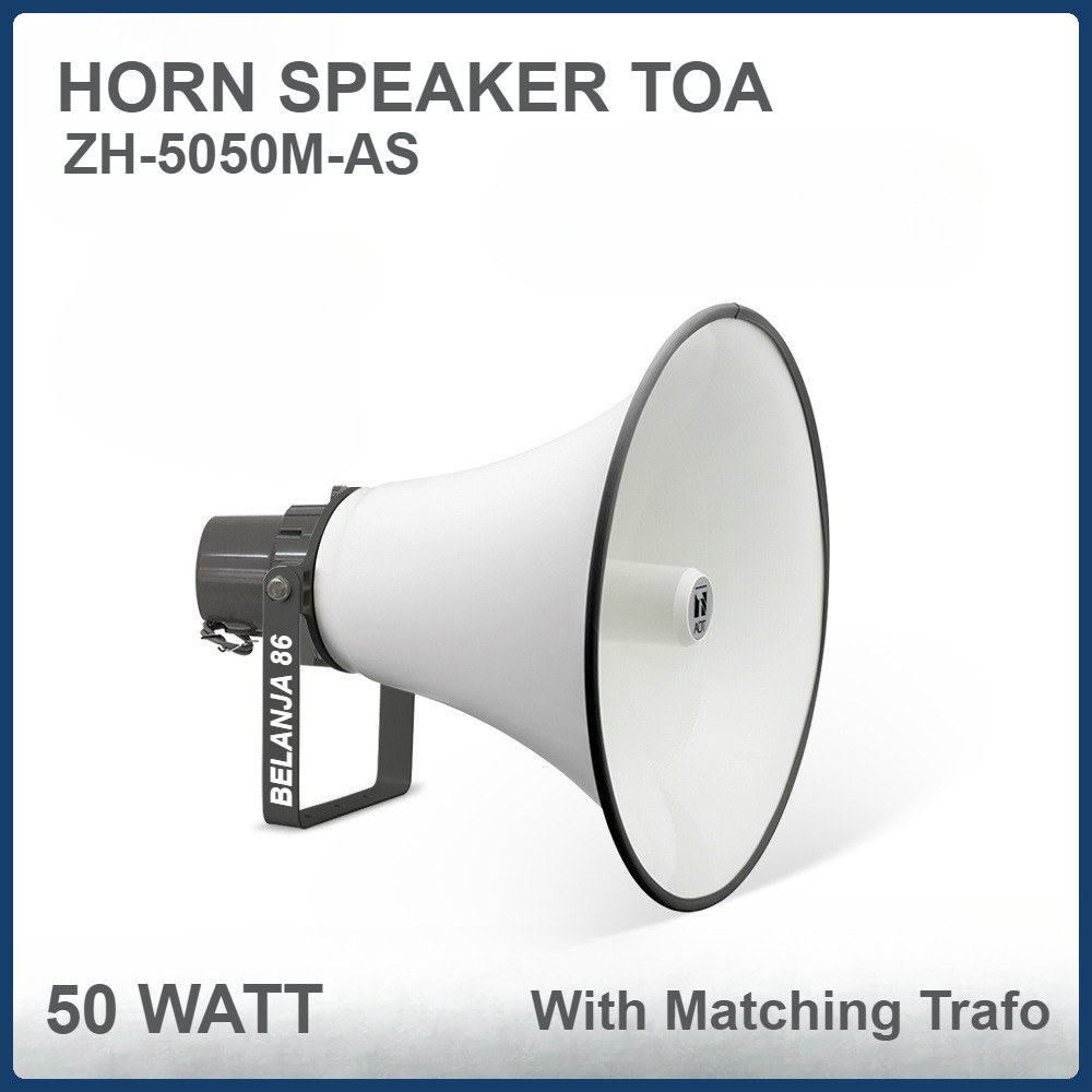 Horn Speaker Corong Toa - ZH-5050M-AS, 50 Watt- With Matching Trafo, TOA Original