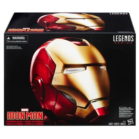 Marvel Legends Ironman Electronic Helmet Hasbro Iron man Helm Original