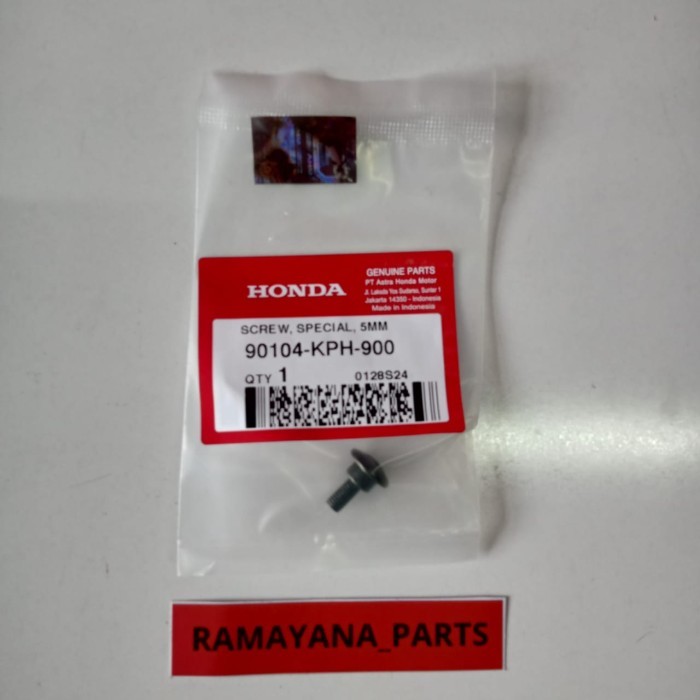 Baut Screw Special 5mm CBR 150RR Karisma Revo Supra X 125 Supra X 125 Injection 90104KPH900