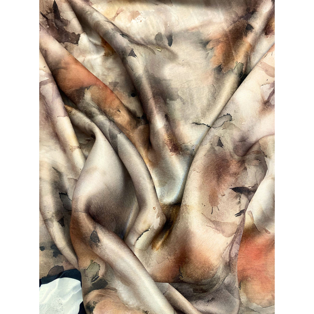 Bella Donna | 0.5 Satin Print silk bahan Kain premium Kain seta pura Bahan Printing