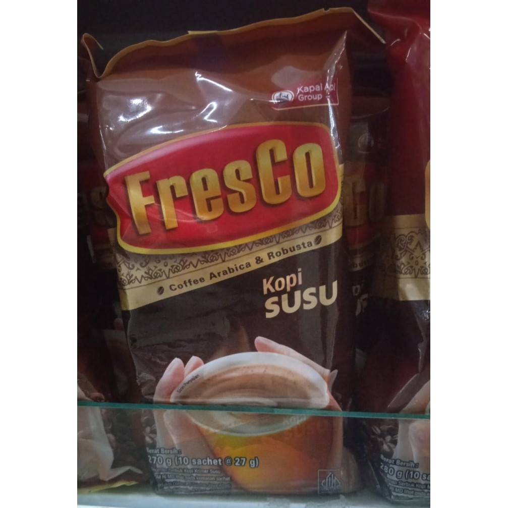 

Fresco kopi bubuk 10s All Variant - Kopi susu
