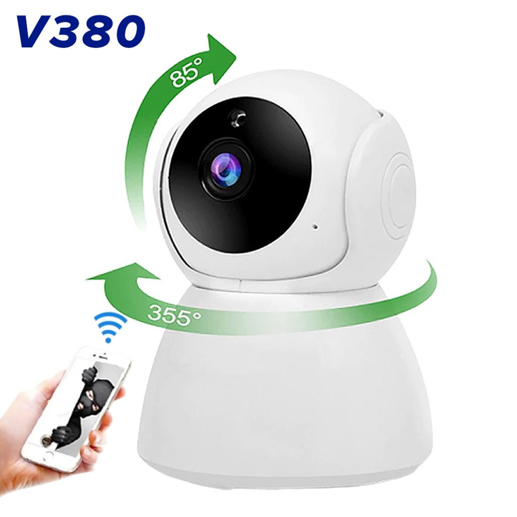 Snowman V380 pro  cctv mini Smart Indoor IP Camera Full HD 1440P 3MP PTZ Kamera 360° Lihat Kamera Pe
