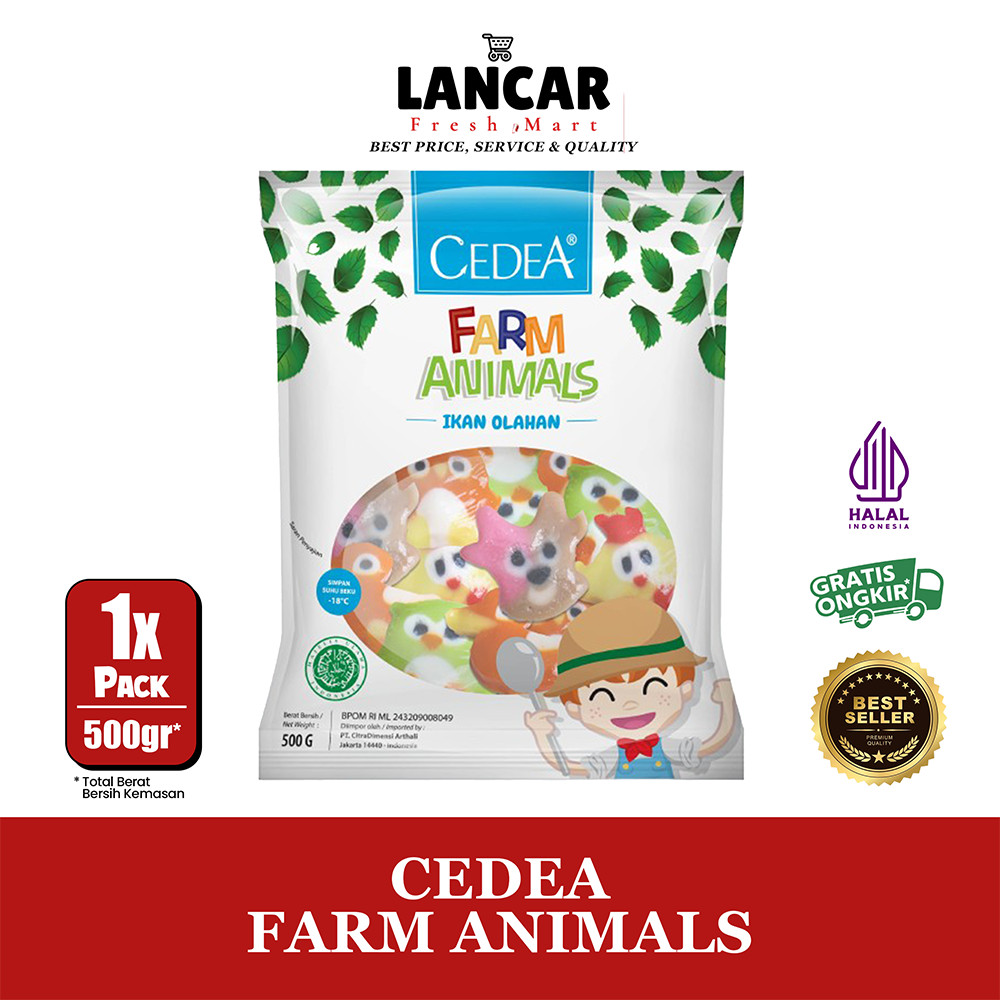 

CEDEA FARM ANIMALS 500GR
