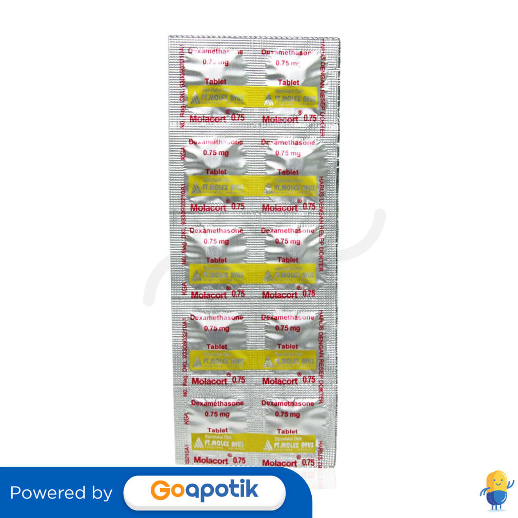 Molacort 0.75 Mg Strip 10 Tablet
