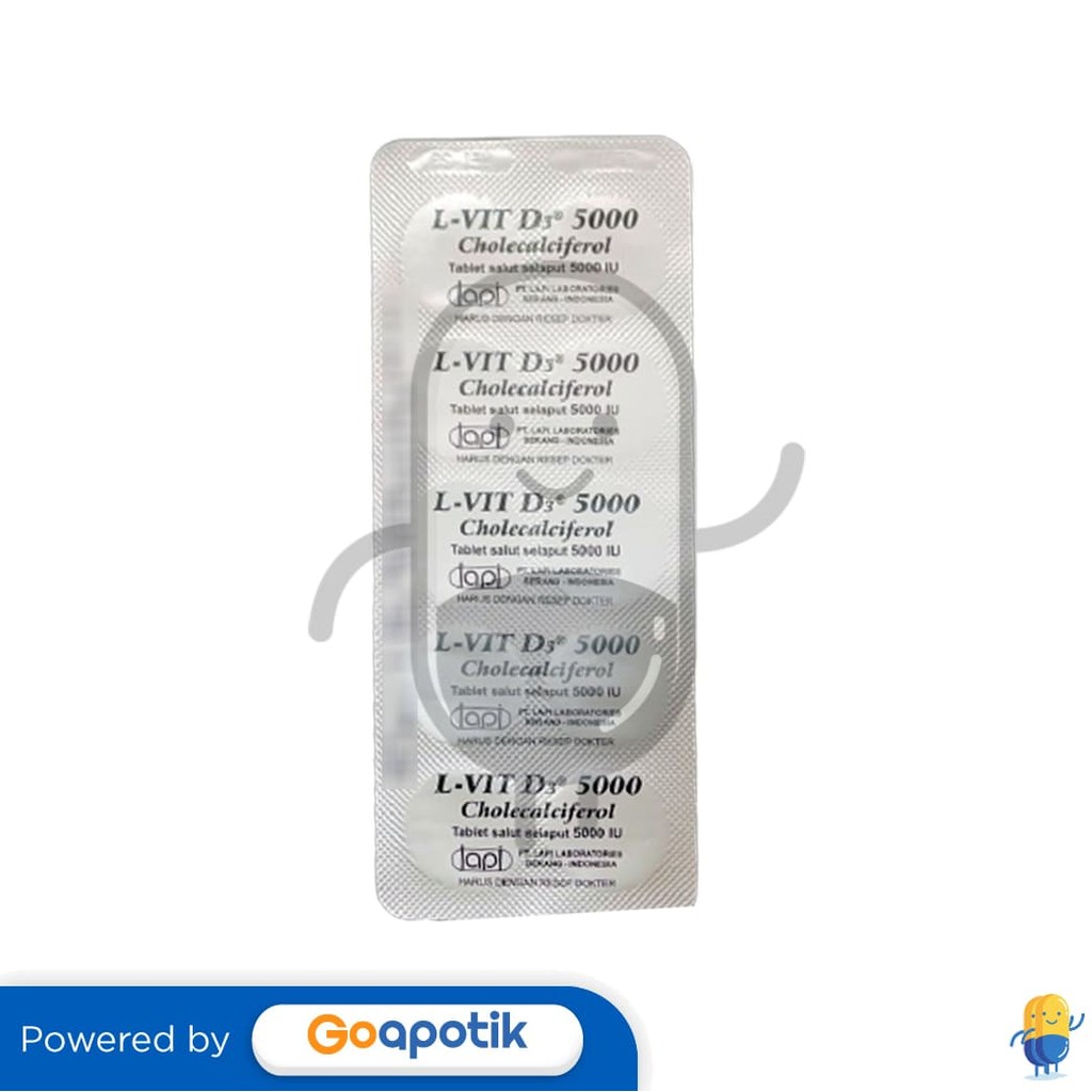 L-Vit D3 5000 Strip 10 Tablet