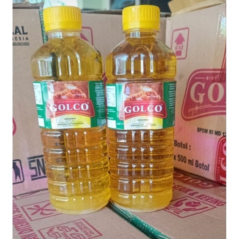 

TERLARIS Minyak goreng Golco kemasan 500 ml